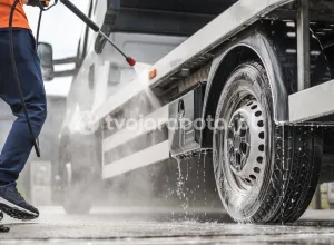 Мойщик грузовиков