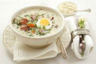 Польська кухня: суп Журек