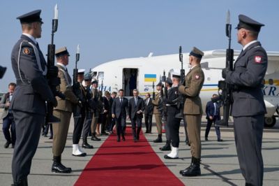 Президент Владимир Зеленский в Польше проводит встречу с президентом страны Анджеем Дудой