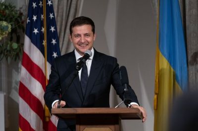 Президент Украины Владимир Зеленский прибыл в США