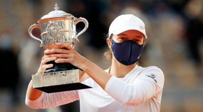 Польская теннисистка впервые в истории выиграла турнир Большого шлема