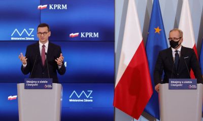 Минздрав Польши объявил об ослаблении эпидемических ограничений